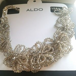 Aldo beadded statement necklace